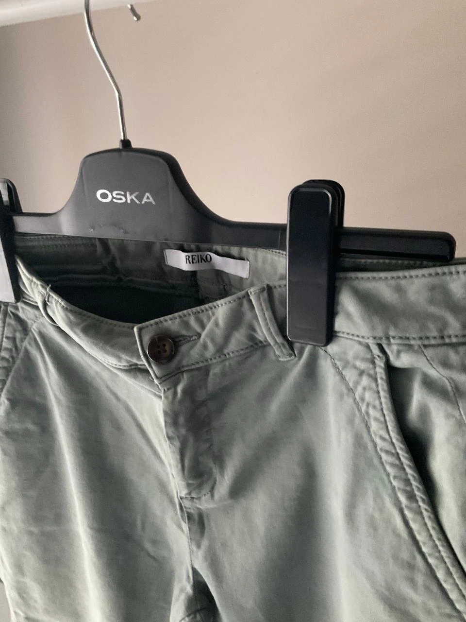 Pantalón chino verde menta Reiko – FR 40 / US 30 – Muy buen estado – photo 3